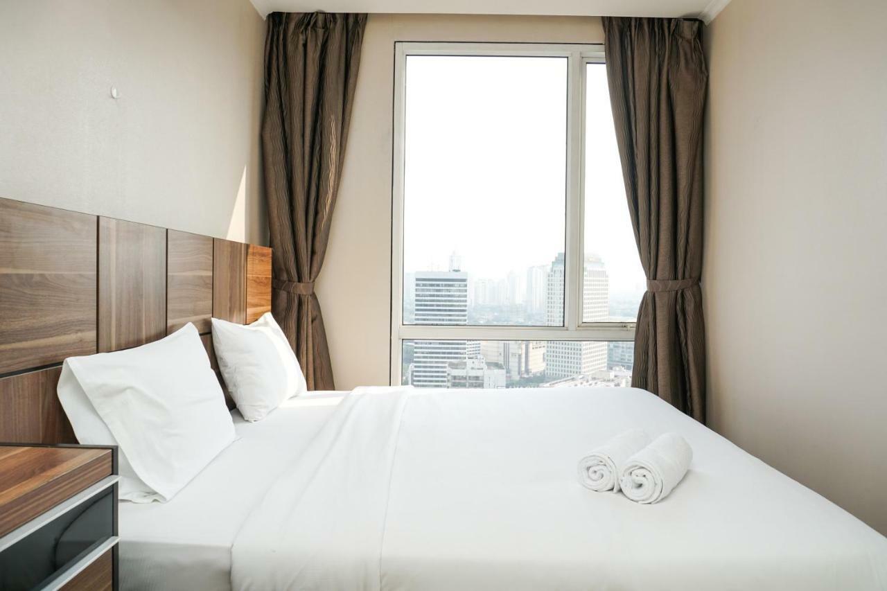92m² 3 slaapkamer, 2 privé badkamer Appartement in Senayan Jakarta Buitenkant foto