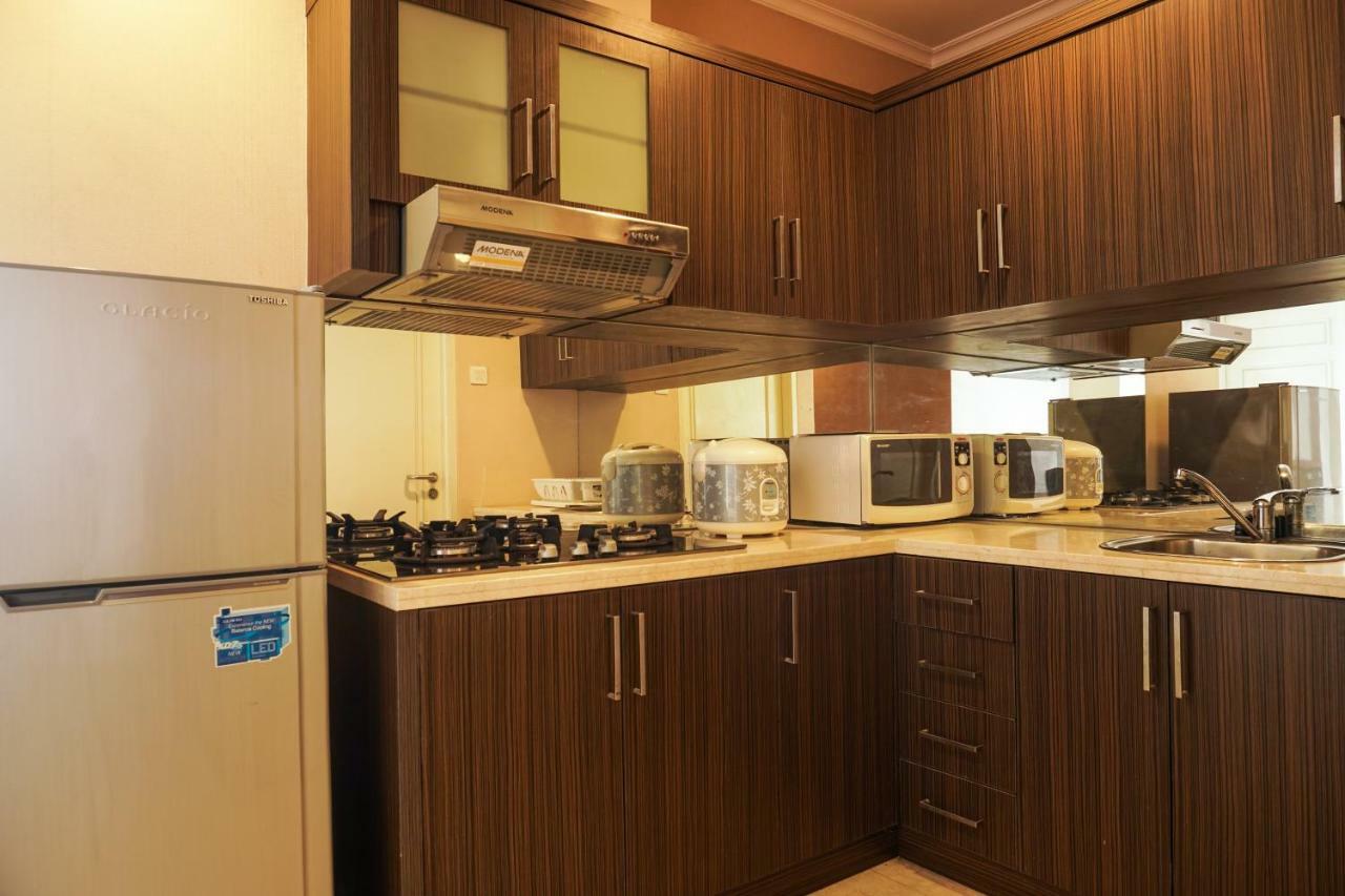 92m² 3 slaapkamer, 2 privé badkamer Appartement in Senayan Jakarta Buitenkant foto