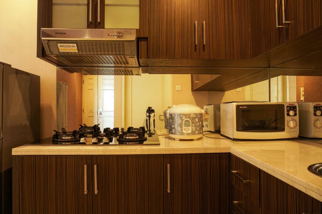 92m² 3 slaapkamer, 2 privé badkamer Appartement in Senayan Jakarta Buitenkant foto